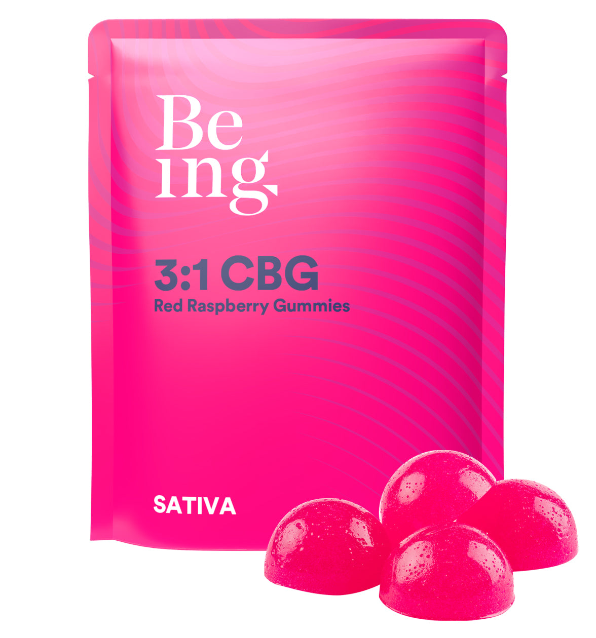 3:1 CBG Gummies | Red Raspberry – Aurora