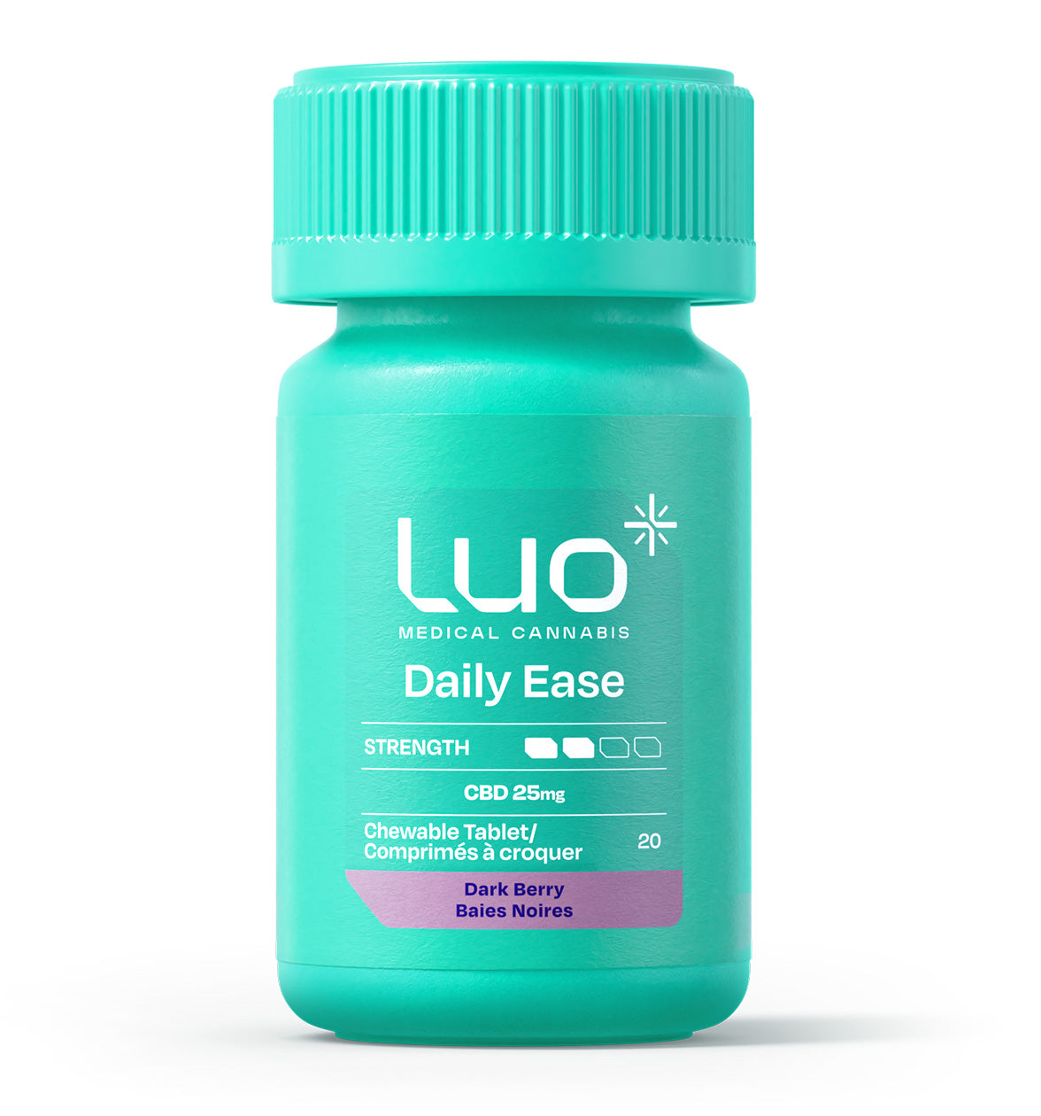 Dark Berry CBD Chewable Tablets 25mg – Aurora