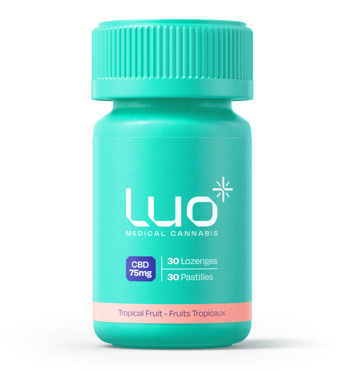 Tropical Fruit CBD Lozenges 75mg – Aurora