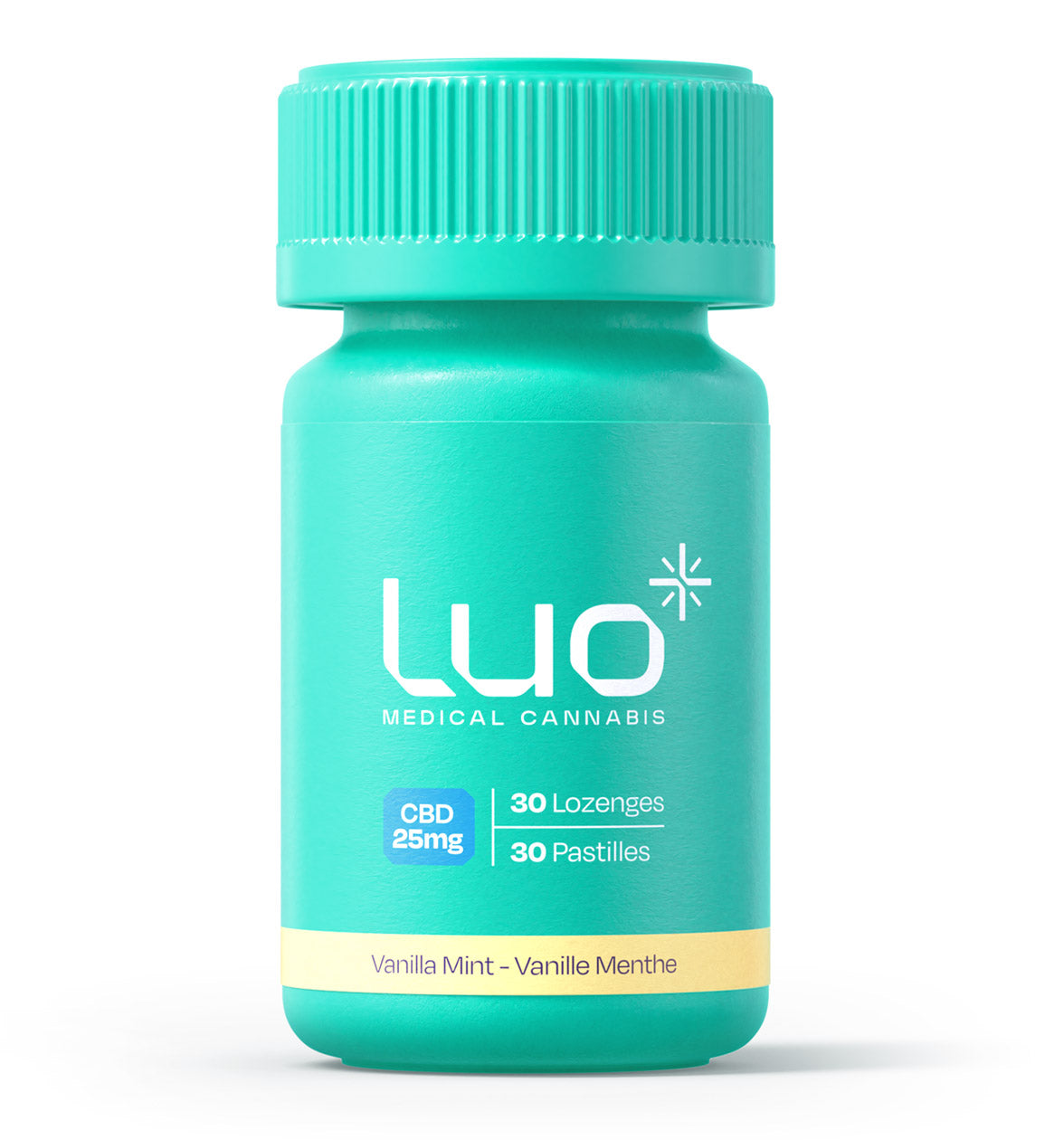 Vanilla Mint CBD Lozenges 25 mg – Aurora