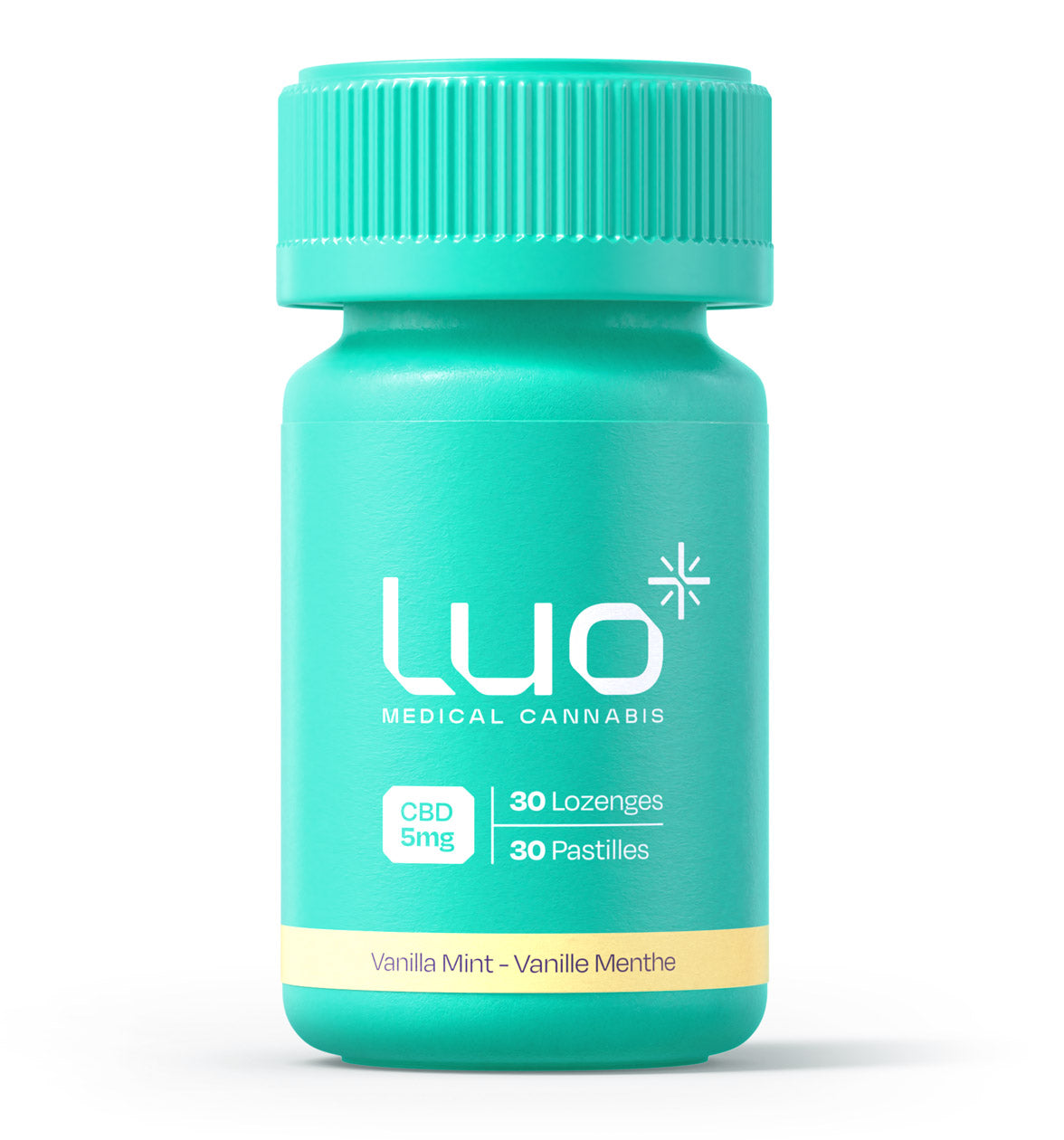 Vanilla Mint CBD Lozenges 5 mg – Aurora