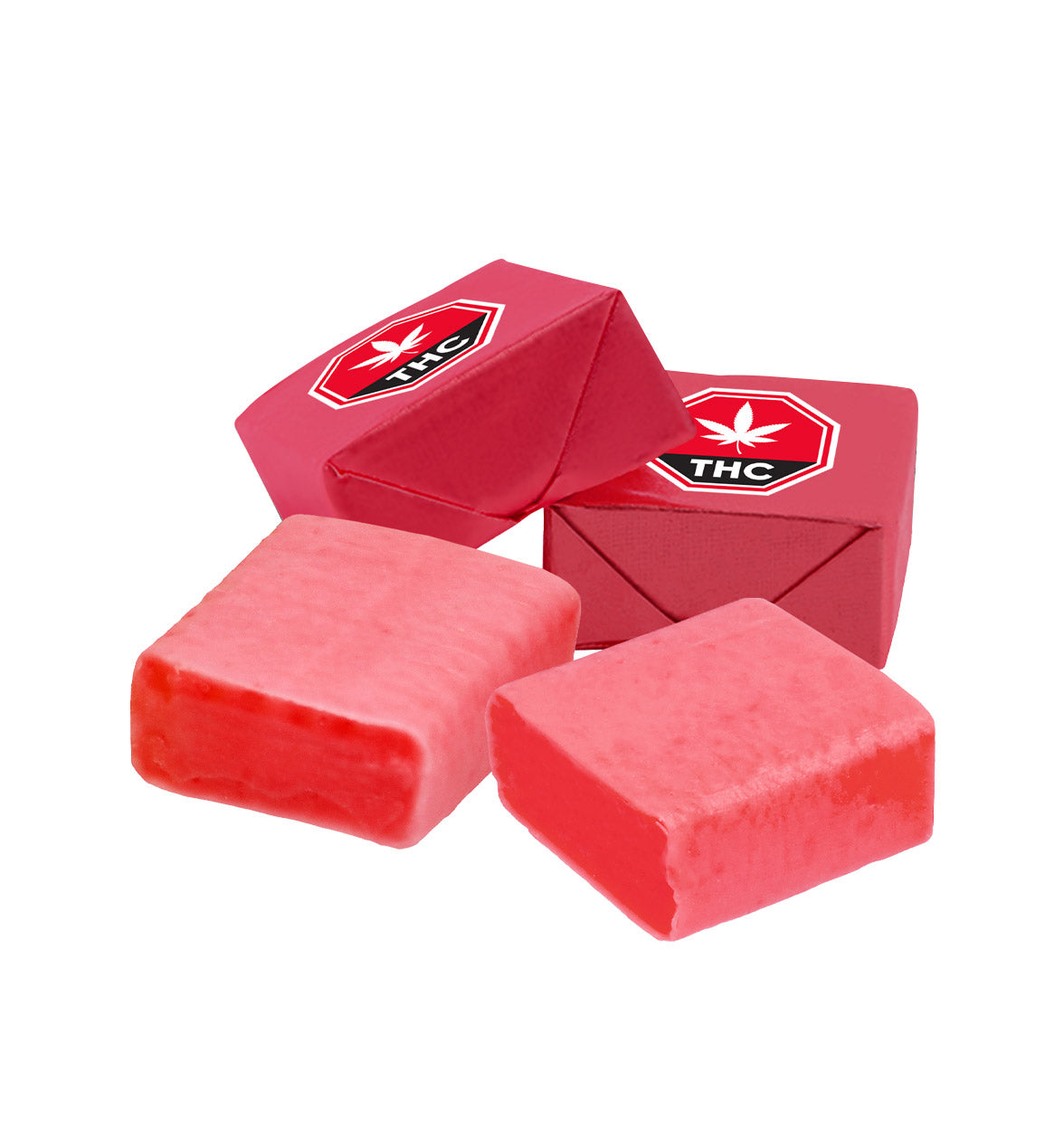 Olli Twiddles 1:1:1:1 Original Cherry Taffy THC/CBN/CBG/CBD – Aurora