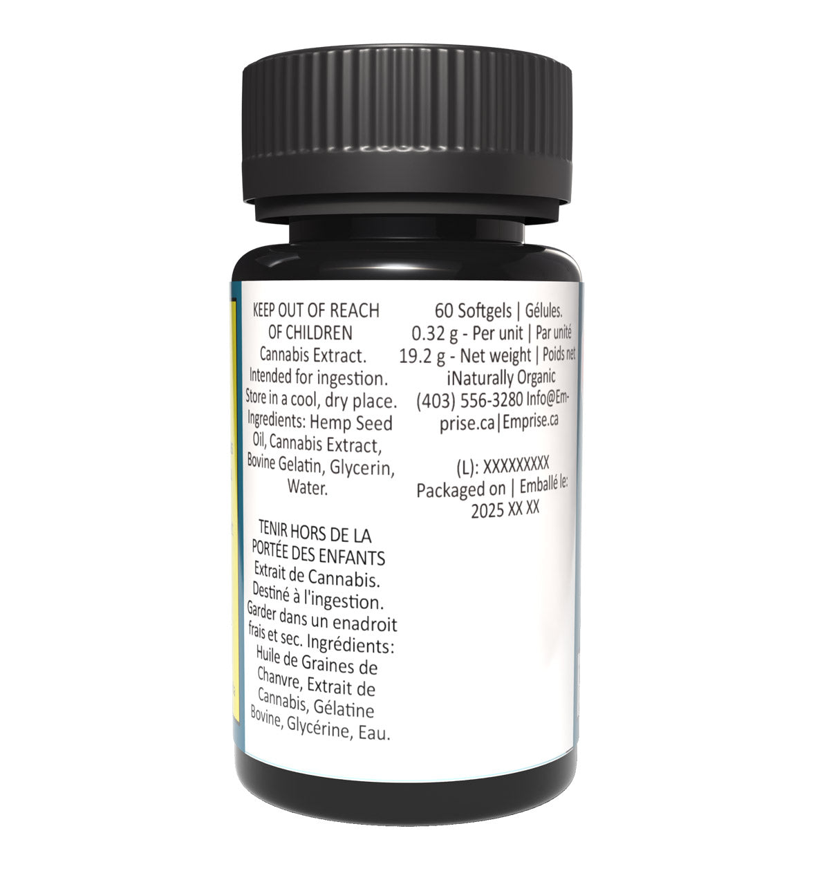 6000 mg CBD Softgels