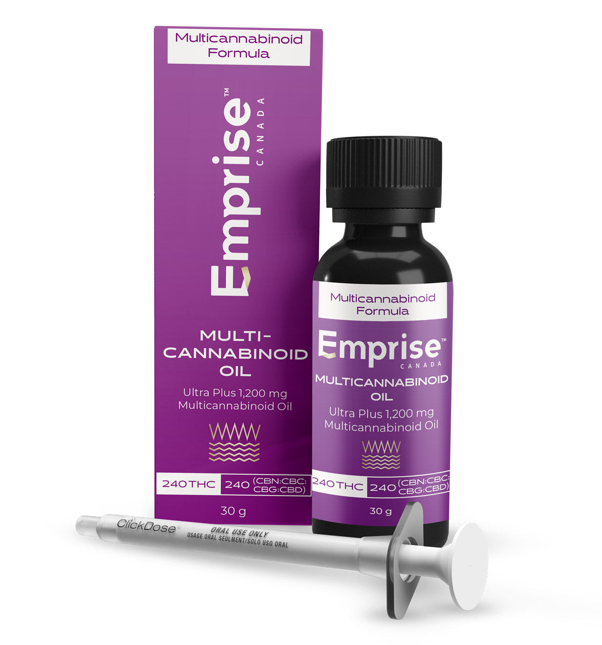 Emprise Ultra Plus 1,200 mg Multicannabinoid Oil