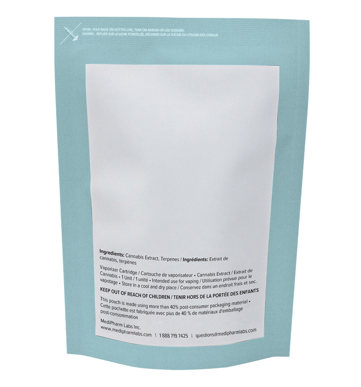 CBD: THC Balanced Formula 510 Vape 1g