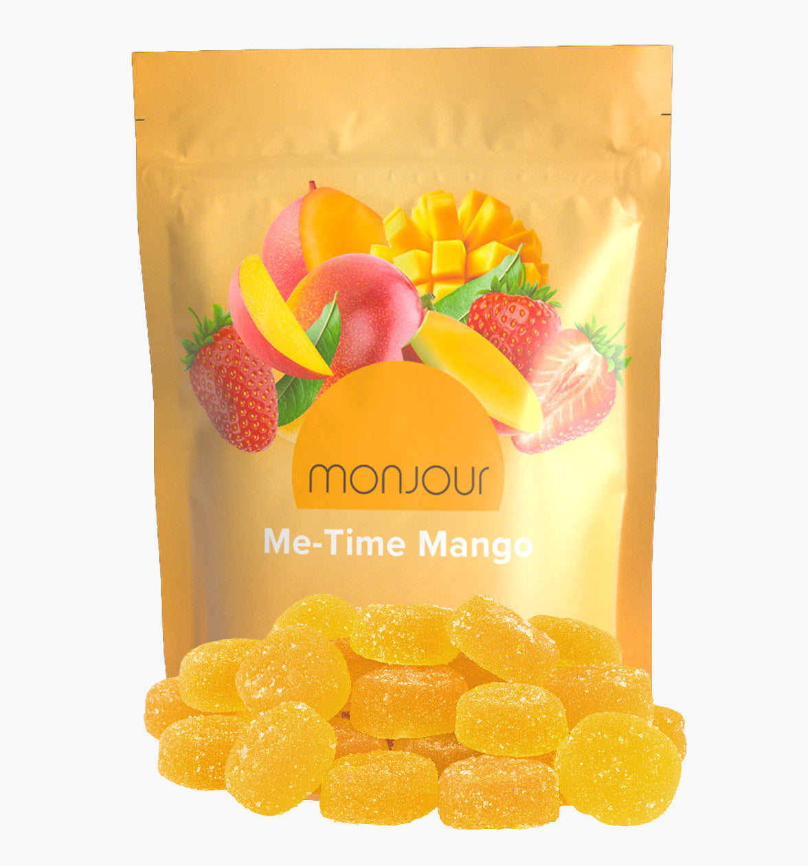 Me-time Mango 50 mg CBD Gummies (30pk)