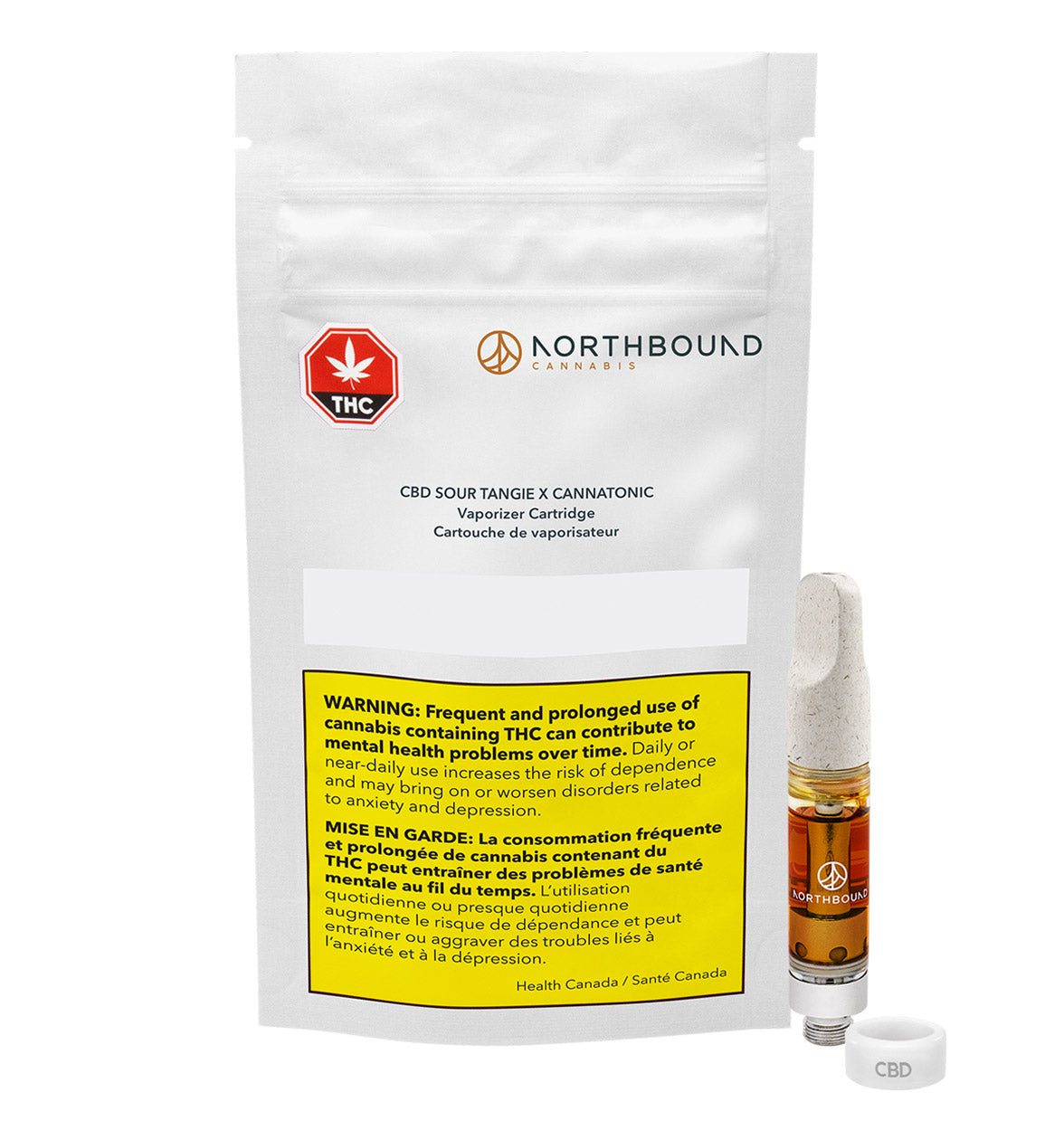 CBD Sour Tangie x Cannatonic 1g Vape