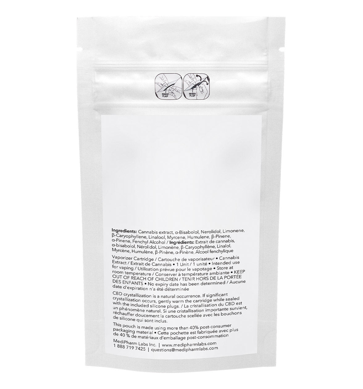 CBD Sour Tangie x Cannatonic 1g Vape