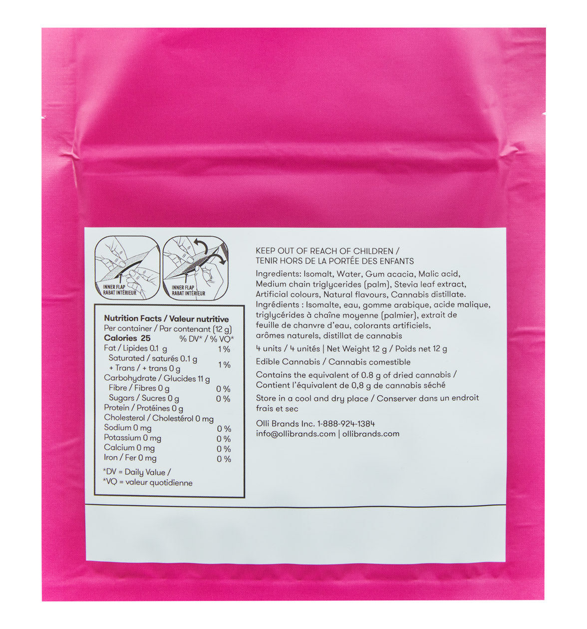 Olli Sugar Free 1:1 Orchard Fruit Gems