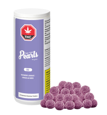 Perles CBG limonade aux mûres infusée