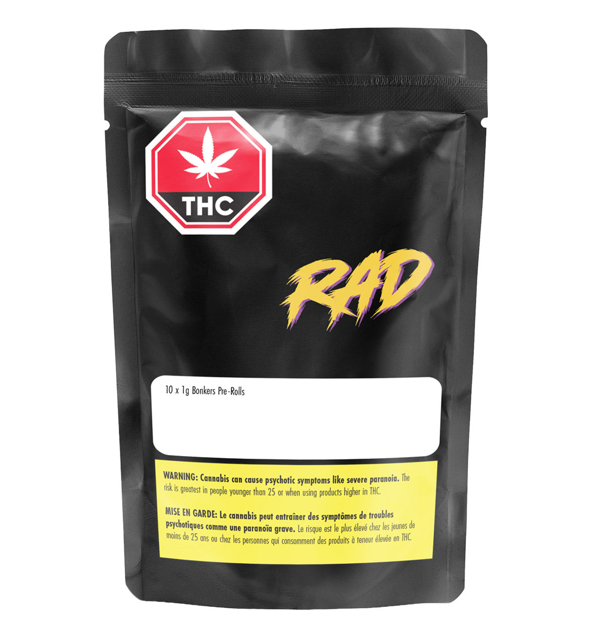 Bonkers 1-gram Hybrid Pre-Rolls (10pk)