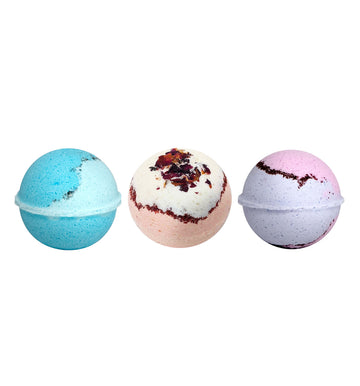Bath Bomb Triple Pack: Blue Dream + Bubba Kush + Chocolate Hashberry
