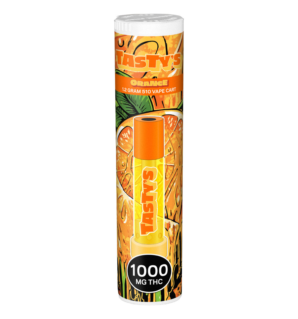 Orange 510 Vape by TASTY'S Aurora Orange 510 Vape by TASTY'S Aurora