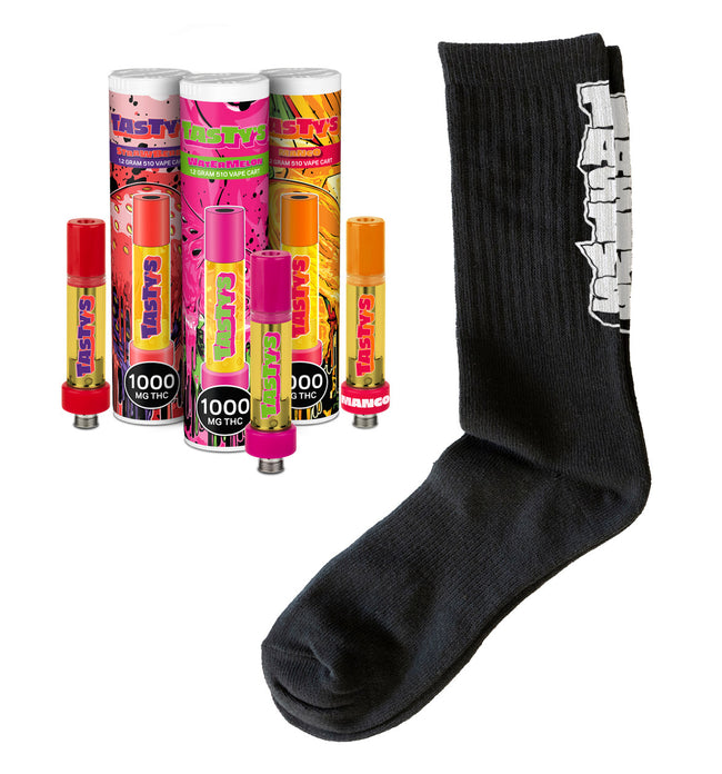 TASTY’S Vape and Socks Bundle
